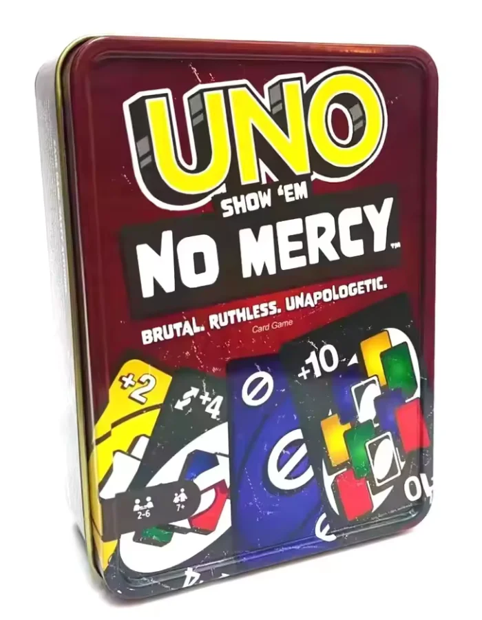 Uno No Mercy Metal Box
