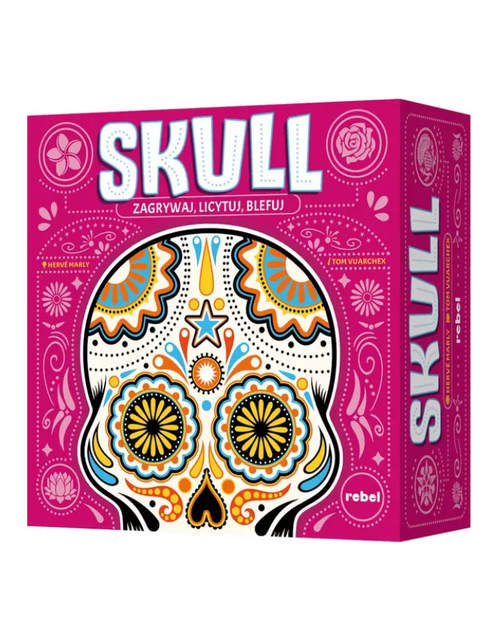 Flower Skull King Rose